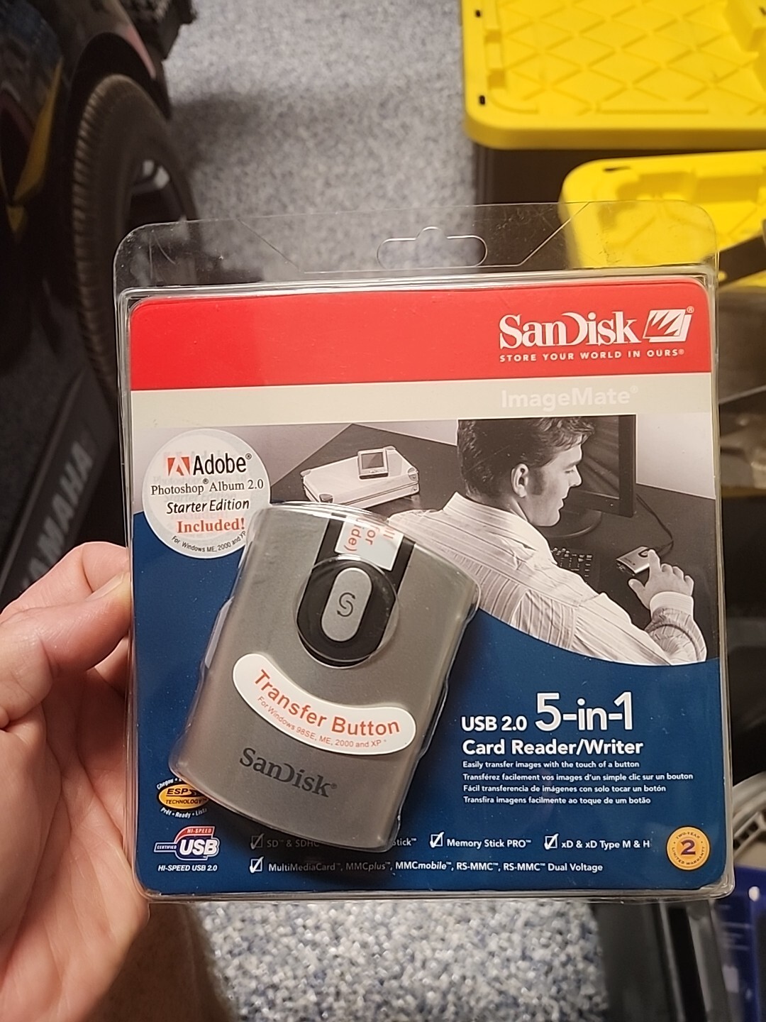 SanDisk ImageMate USB 2.0 Compact Flash Card Reader/Writer New Computer Memory