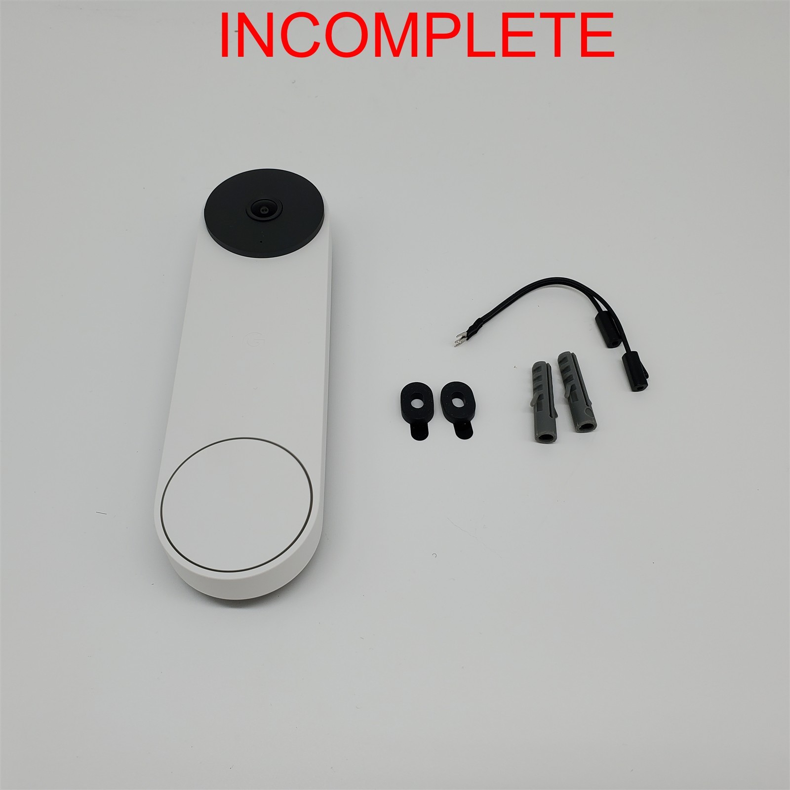 Google Nest Doorbell (Battery) Wireless Doorbell Camera, Pack of 1 [GA01318-US]