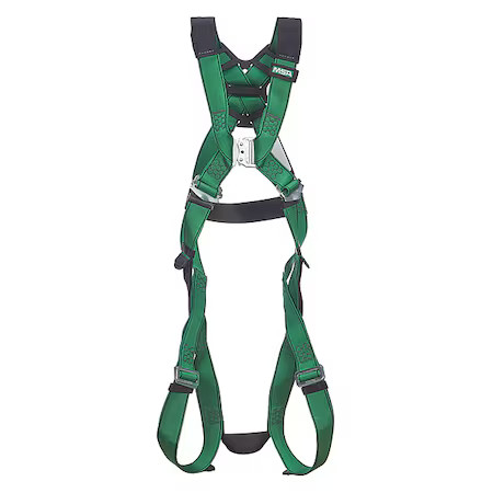 Msa Safety 10207679 Fall Protection Harness, Xs, 400 Lb, Quick-Connect Chest/