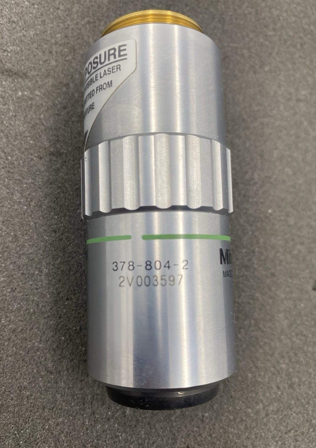 Mitutoyo M Plan Apo 20x 0.42 378-804-2 Microscope Objective Lens