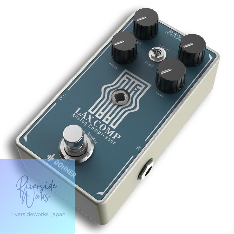 Donner LAX COMP Guitar Compressor Pedal for Musicians