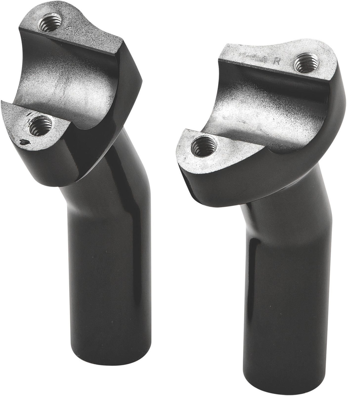 Forged Handlebar Riser - Color: Chrome - Style: Chrome