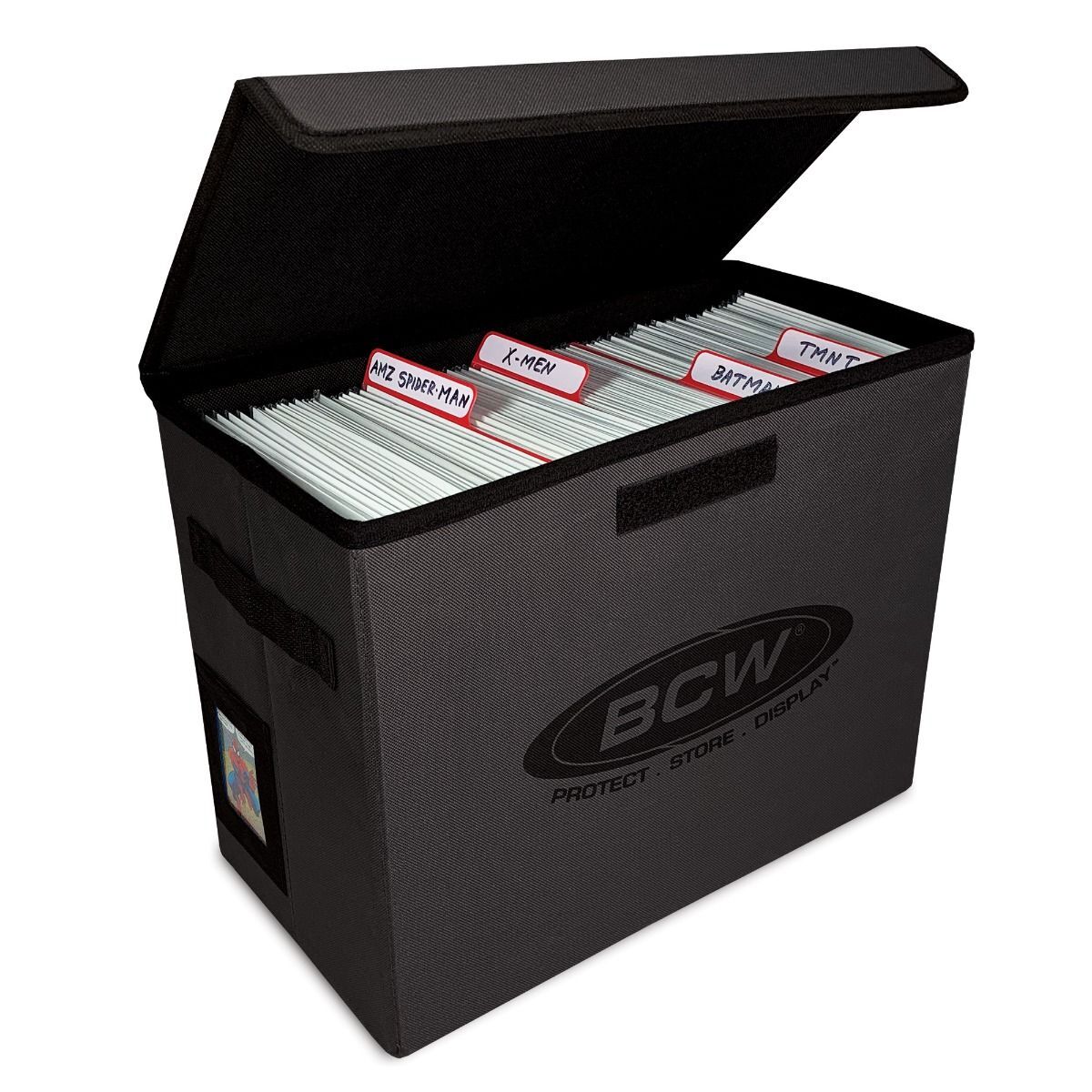 2 BCW Black Comic Book Foldaway Totes