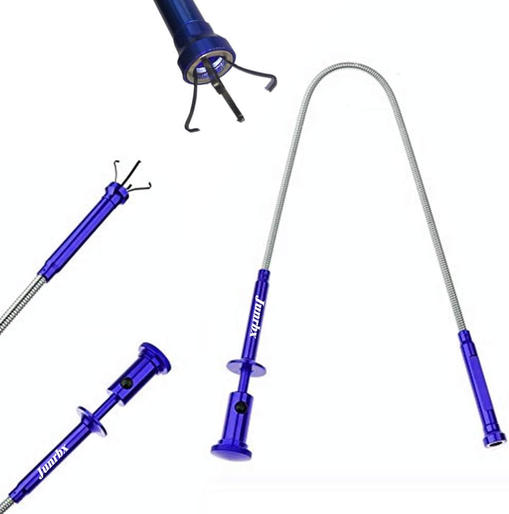 Grabber Tool Grab Reach Tool 360 Degree Flexible Gripper Tool Four-Claw Magnetic