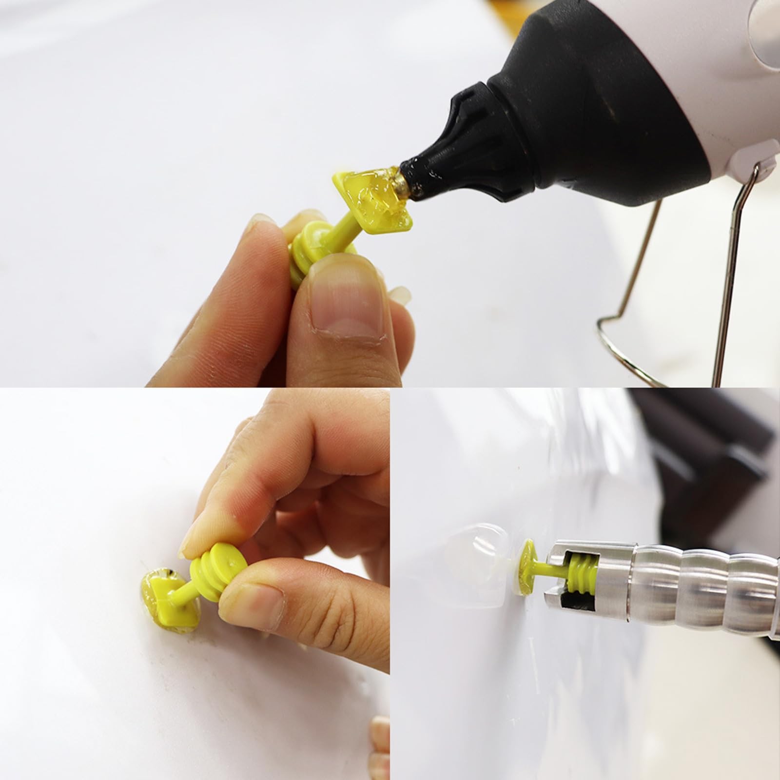 ZUXOCY 10Pcs Dents Removal Pulling Puller Remover 7/9/11/13mm 11 mm