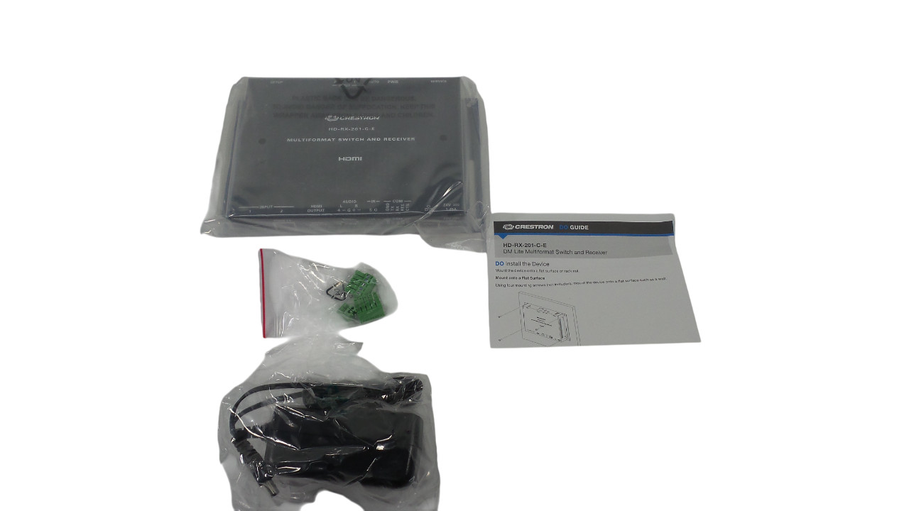 Crestron HD-RX-201-C-E  Multi-Format Switch & Receiver - Free Shipping