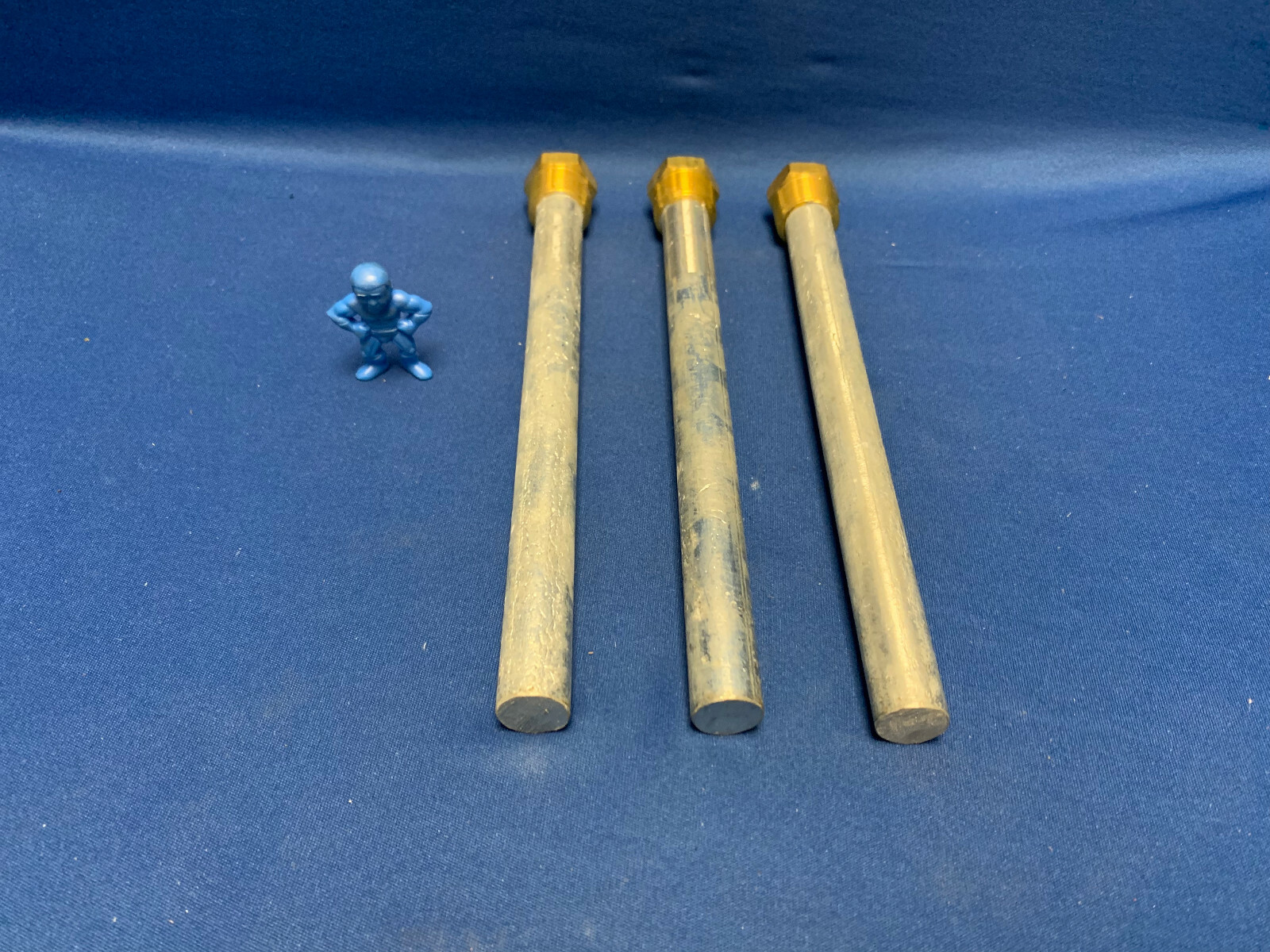 McMaster Carr 3606K32 Zinc Anode Corrosion Inhibiting Rod *LOT OF 3