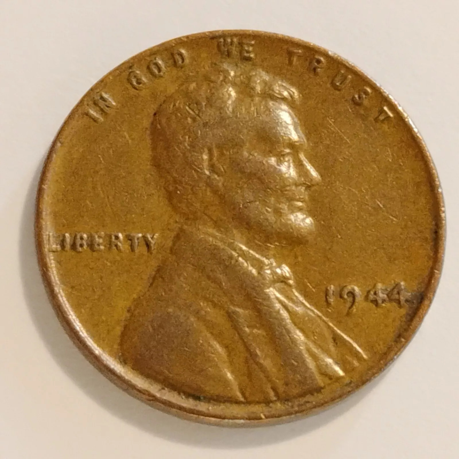 1944 P - BN - COPPER - 4 - 3.10 GRAMS