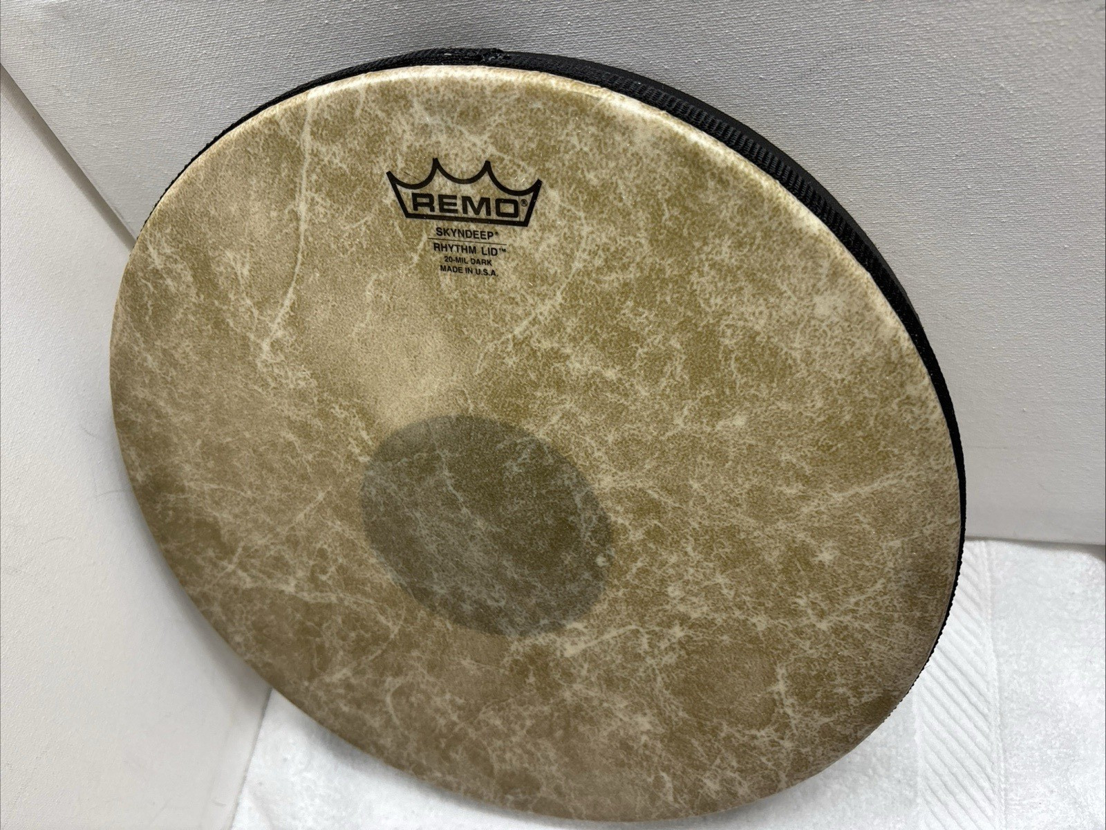 REMO Rhythm LID SKYNDEEP Beige Fiber Skin 13" x 1.5"