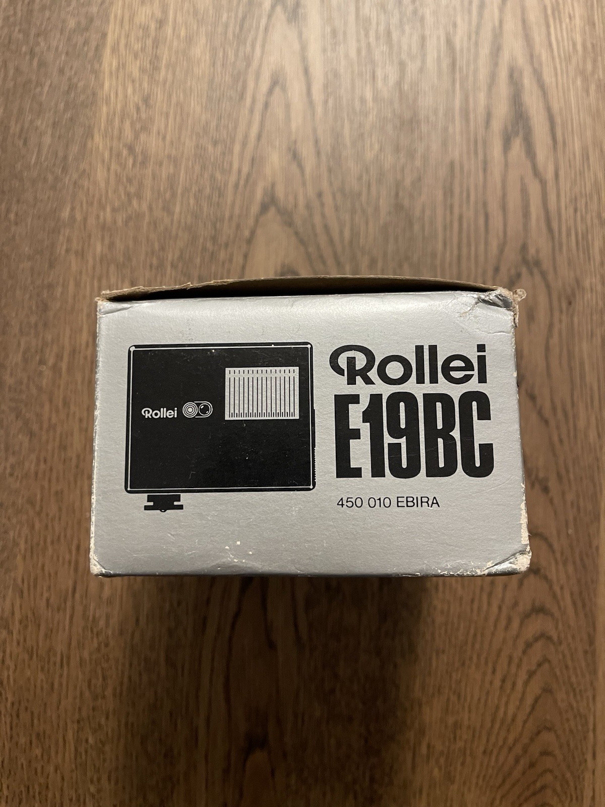 Rollei E19BC Electronic Flash Vintage Camera Flash w/ Original Box *VTG*