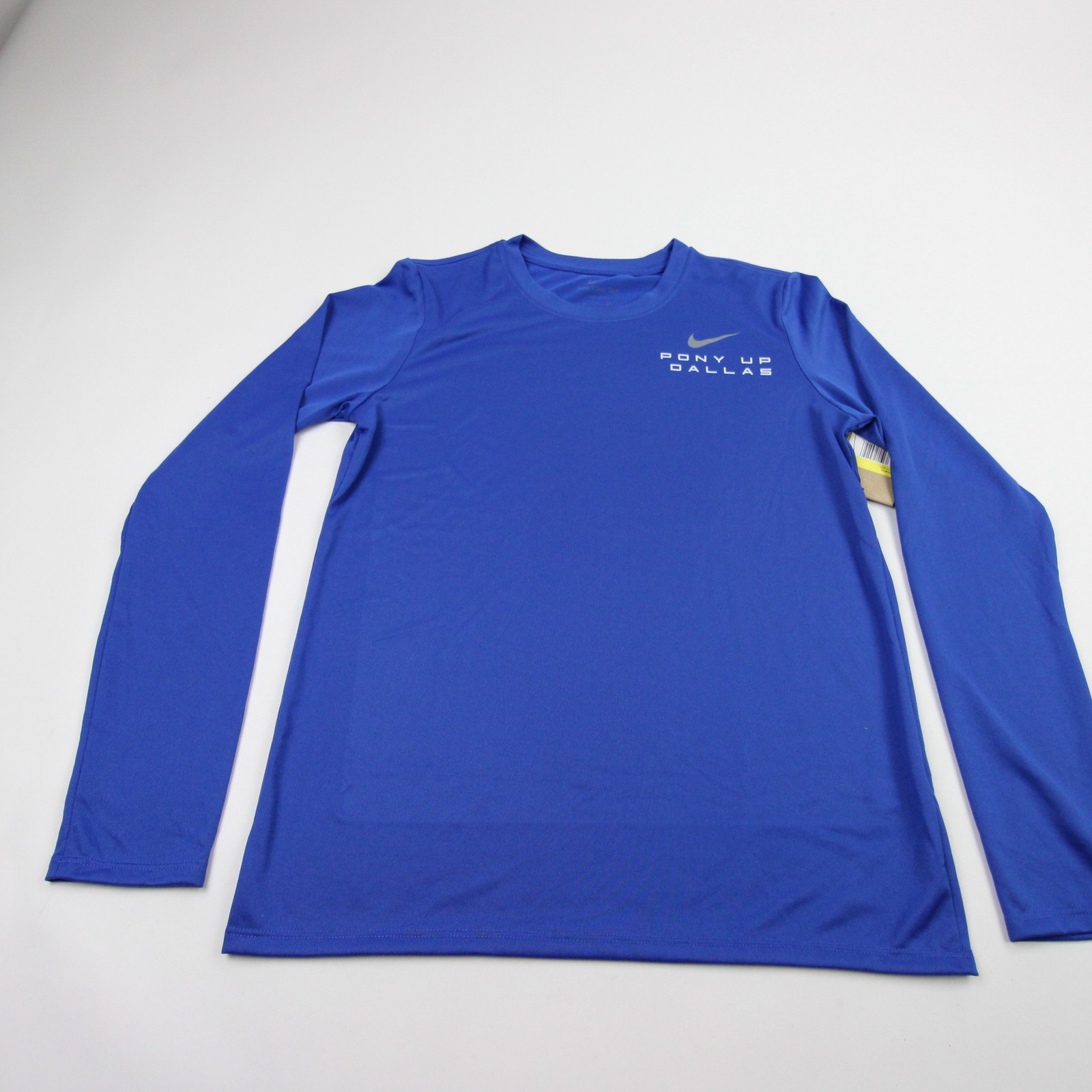 SMU Mustangs Nike Long Sleeve Shirt Women's Blue New with Tags Multiple Sizes