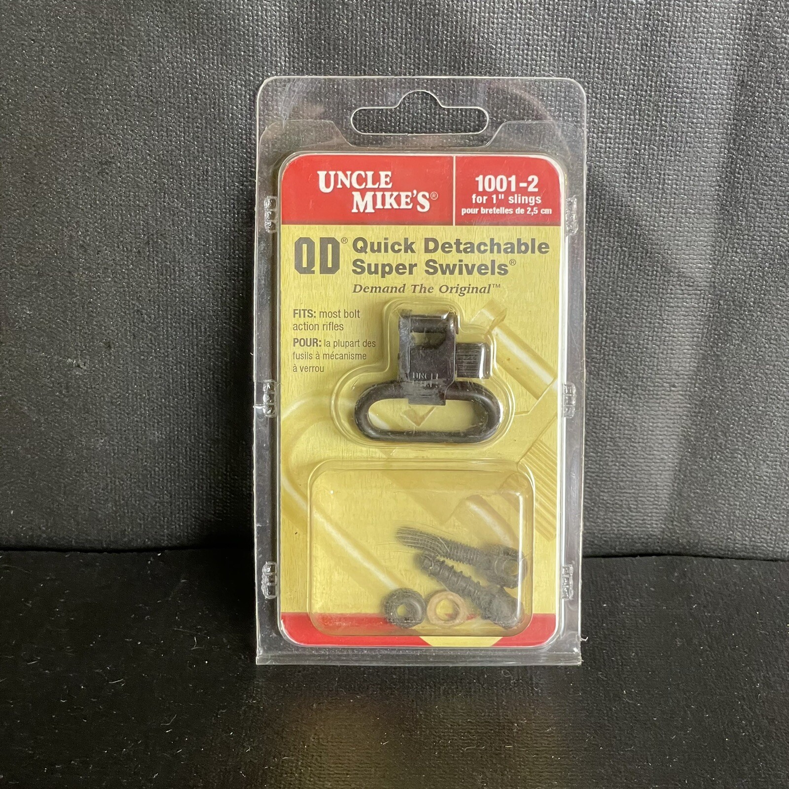 UNCLE MIKE'S SLING SWIVEL QUICK DETACHABLE SUPER SWIVELS FOR 1" SLINGS 1001-2