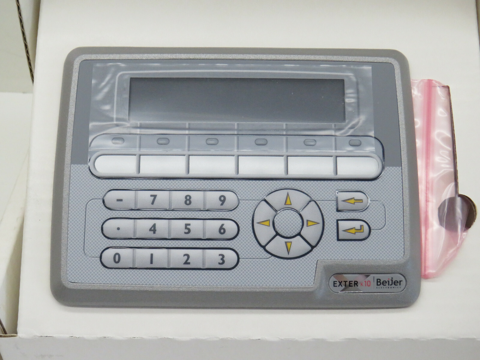 Beijer Electronics Exter K10M Graphic Keypad Operator Interface 24VDC 601110201