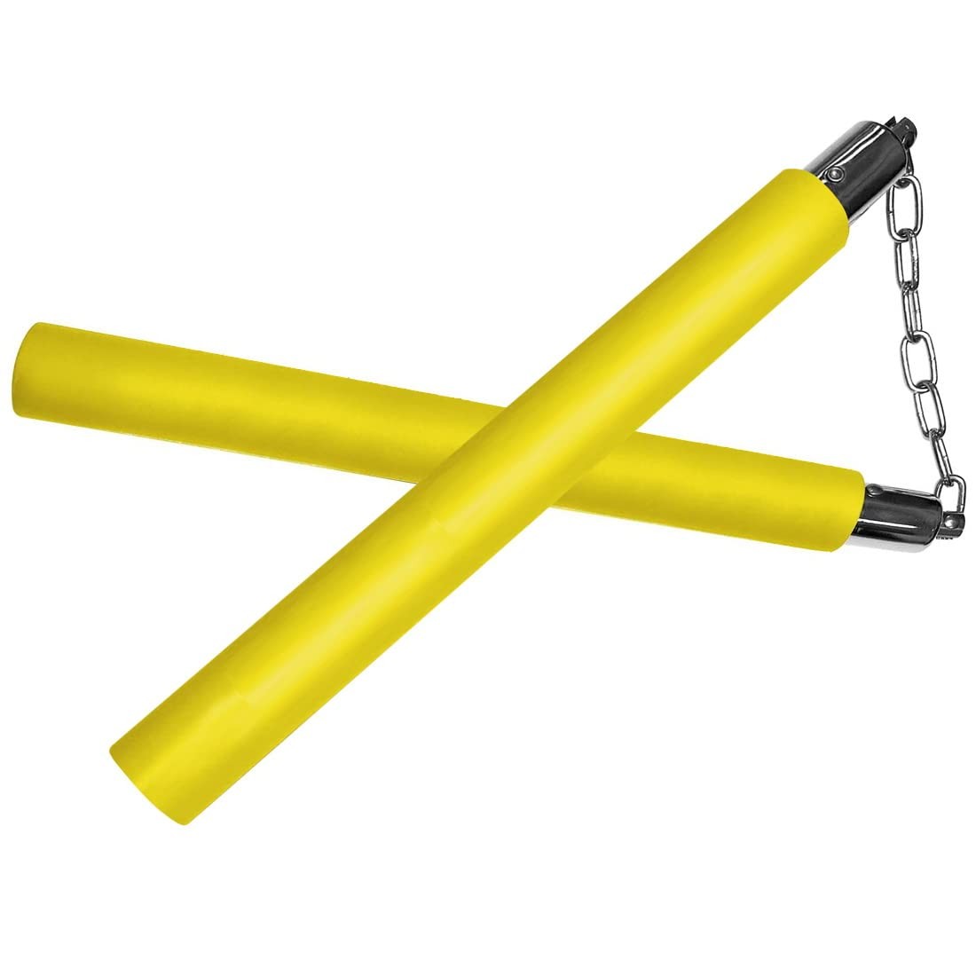TOPOINT Nunchuck,Safe Foam Rubber Training Nunchucks/Nunchakus with Yellow