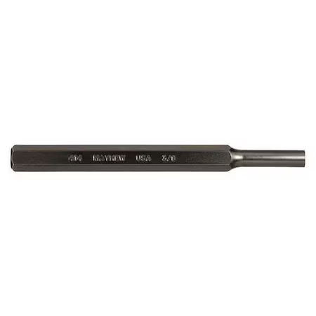 Mayhew Pro 21105 Pin Punch, 6In L, 3/8In Tip, Steel, Bo
