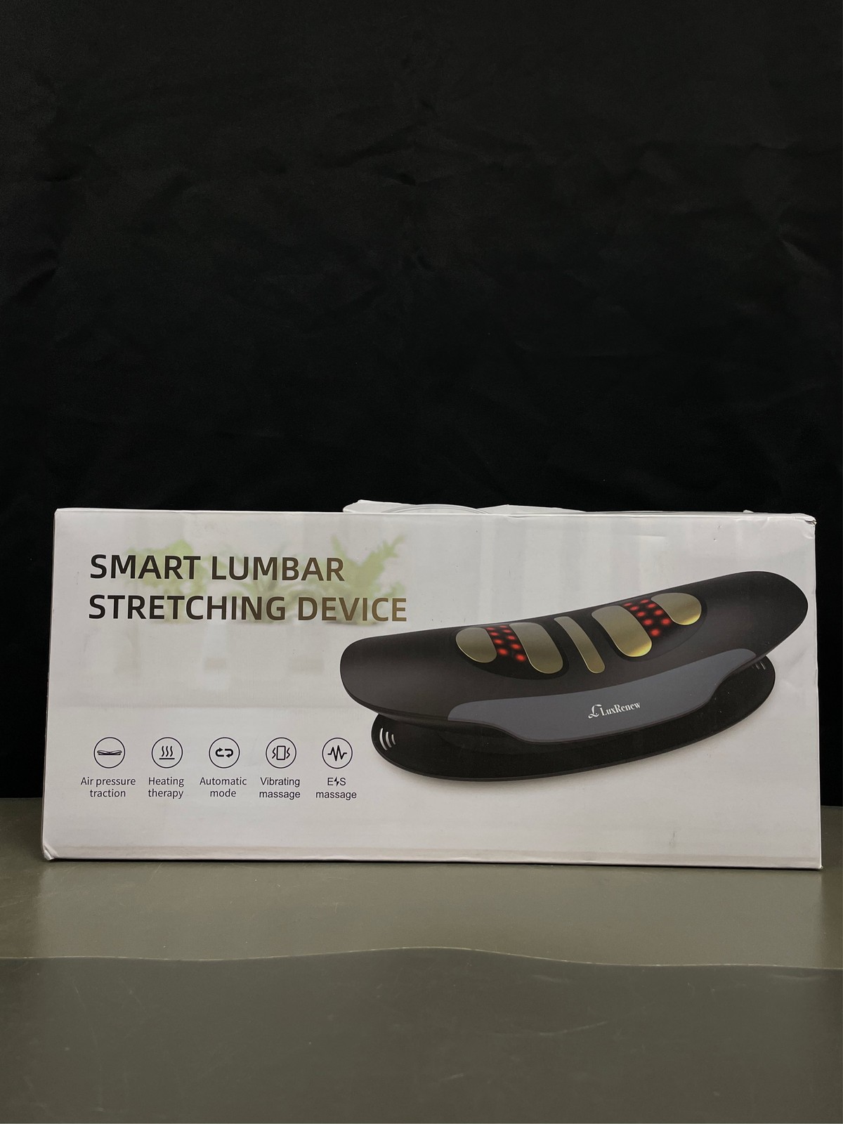 Electric Lumbar Traction Device for Lower Back Pain Relief, Multifunctional Lumb