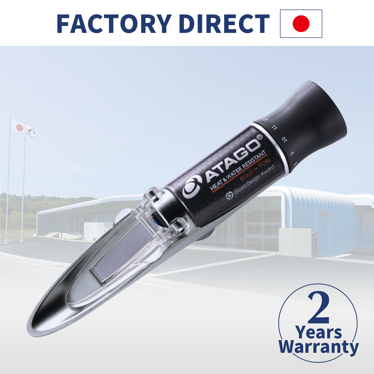 ATAGO Official Site Hand Held Refractometer MASTER-500