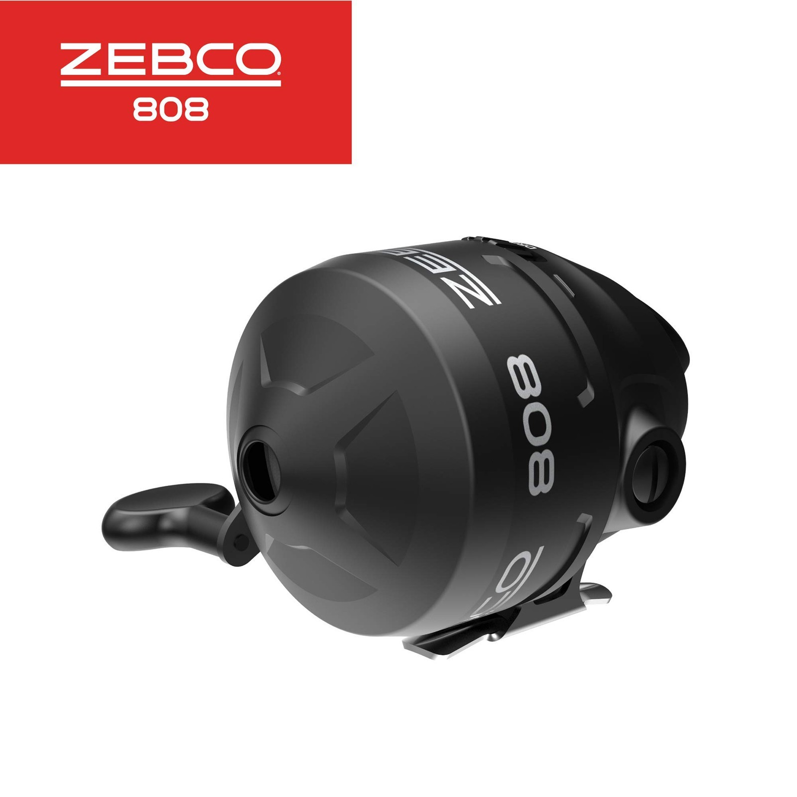 Zebco 808 Spincast Fishing Reel, Size 80 Reel, Changeable Right- or Left-Hand Re