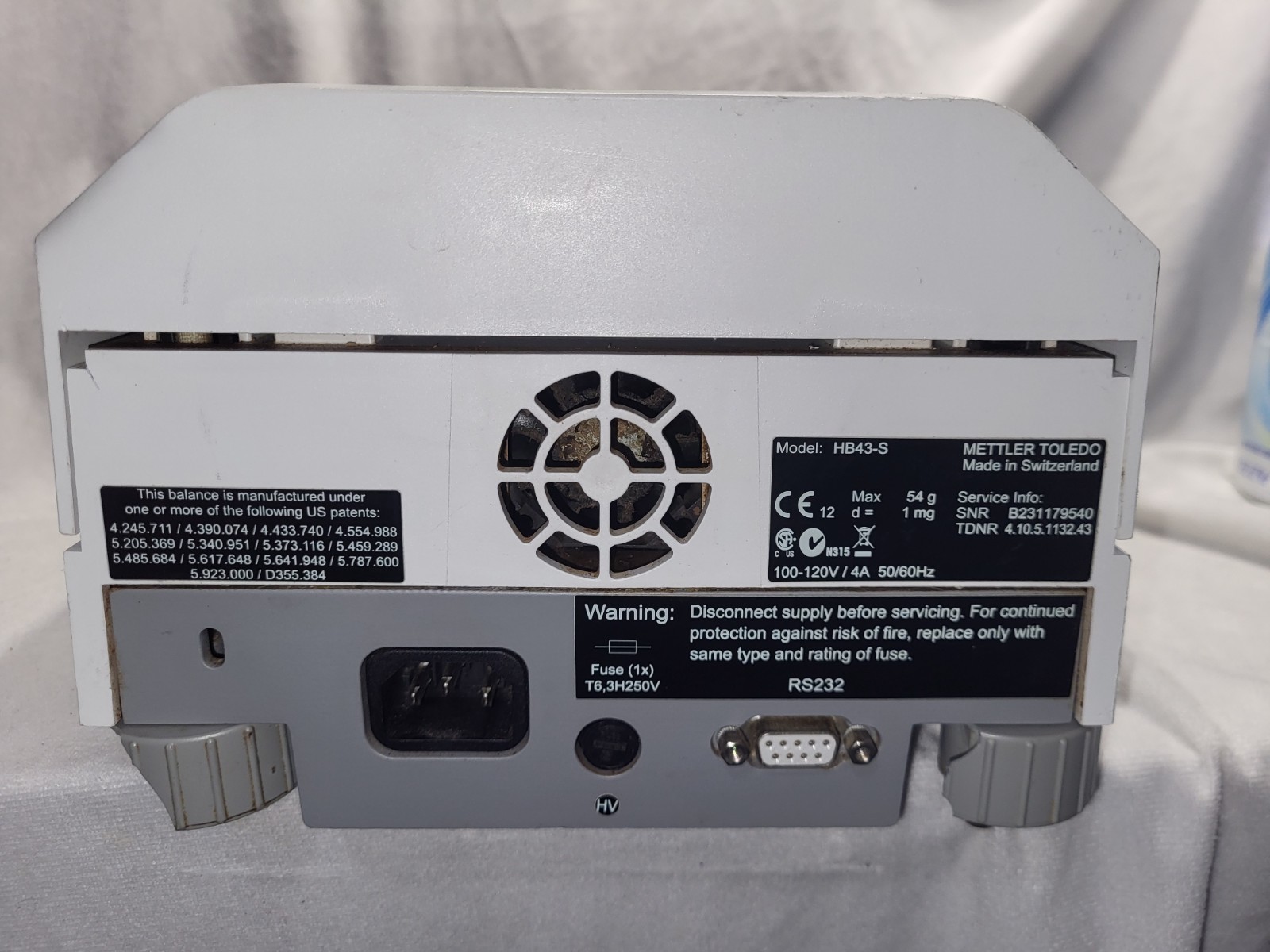 METTLER TOLEDO HB43-S Halogen Moisture Analyzer