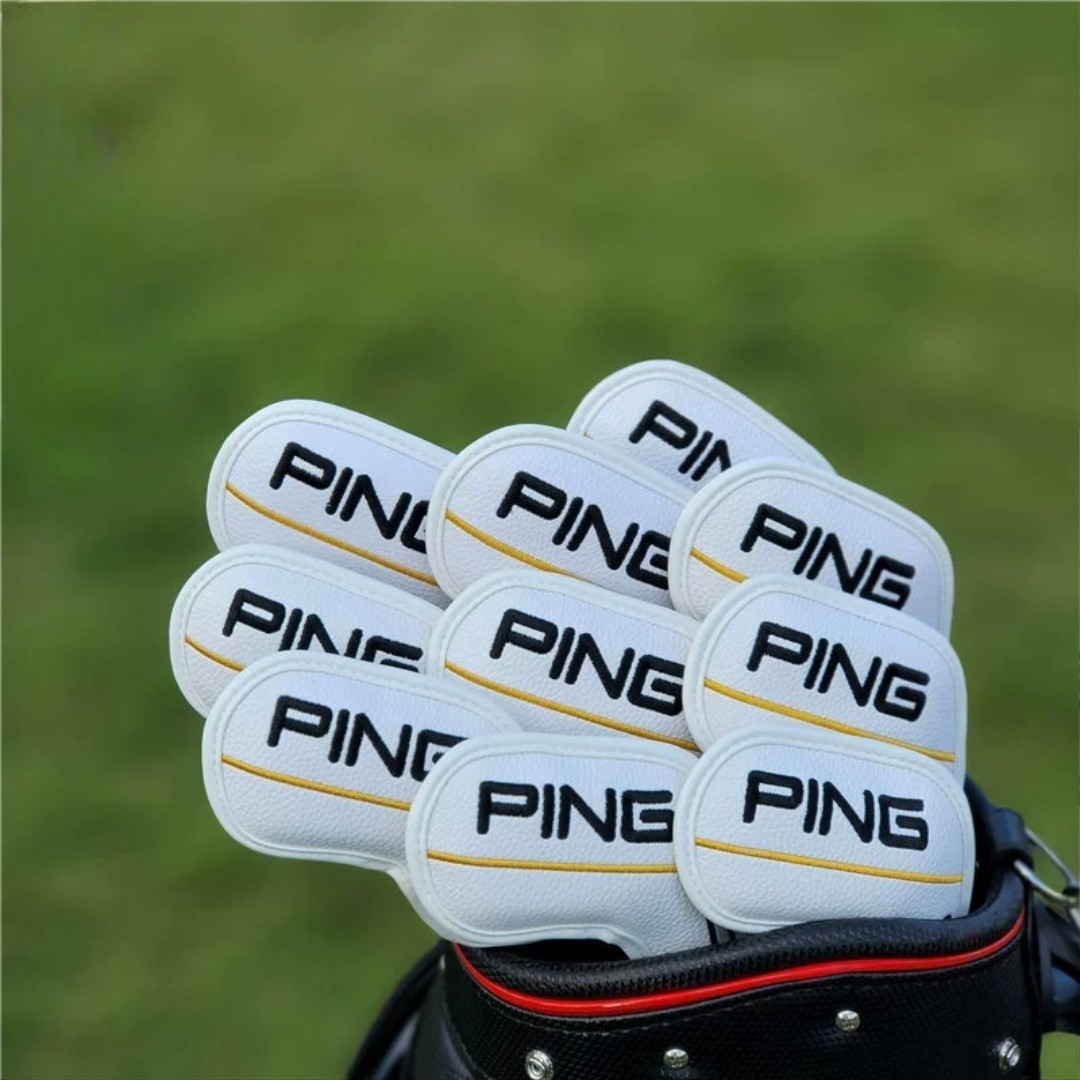 PING 10 Iron Club Cover Set, Magnetic Headcover