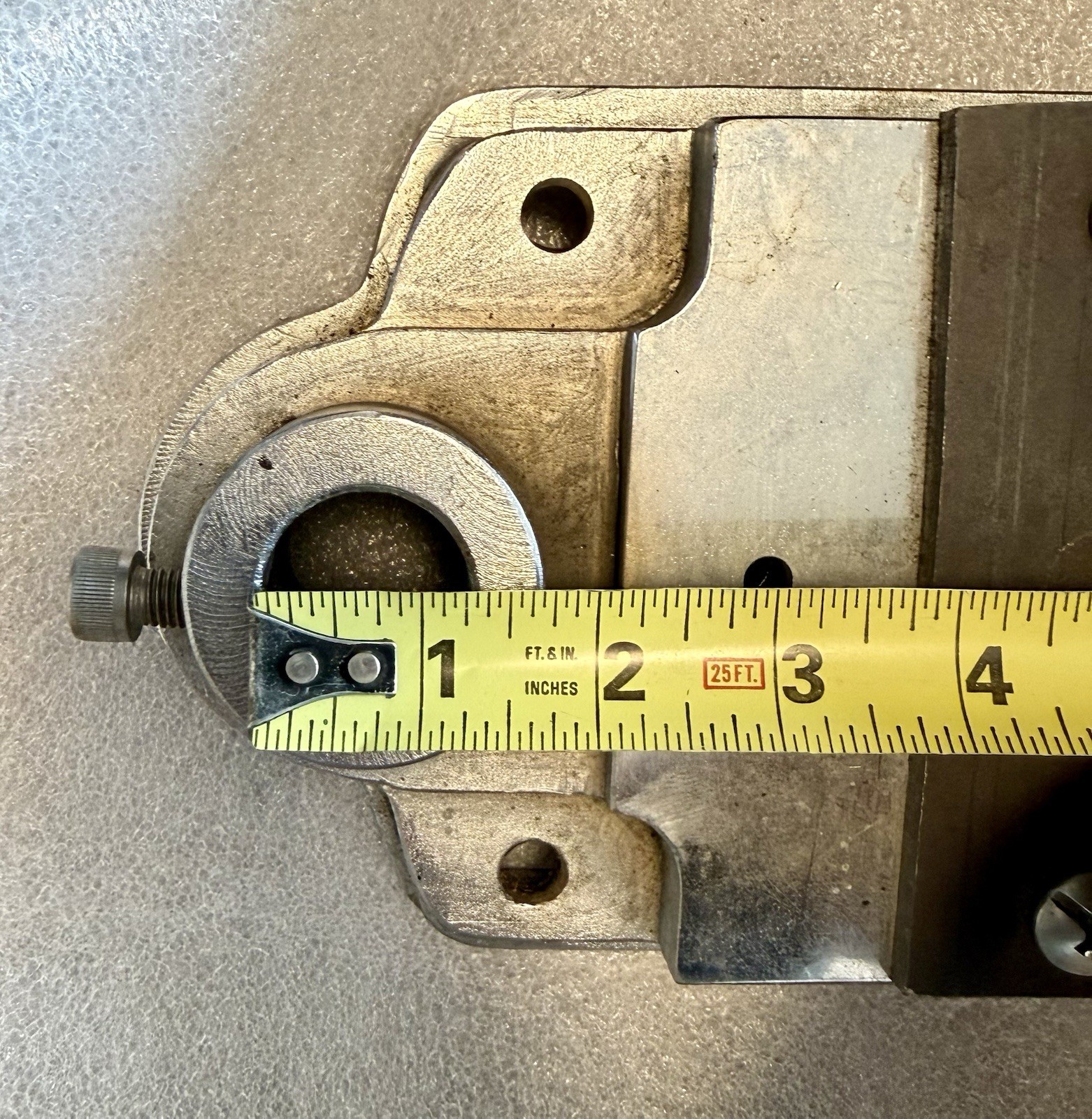 Solid Stainless Steel Arbor Press w Retract Spring