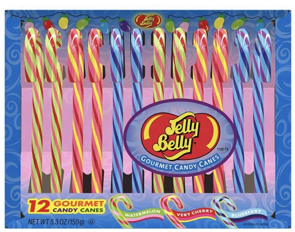 12 Boxes - 144 Candy Canes! - 48 - Lifesavers, 48 - Jelly Belly, & 48 - Dum-Dums