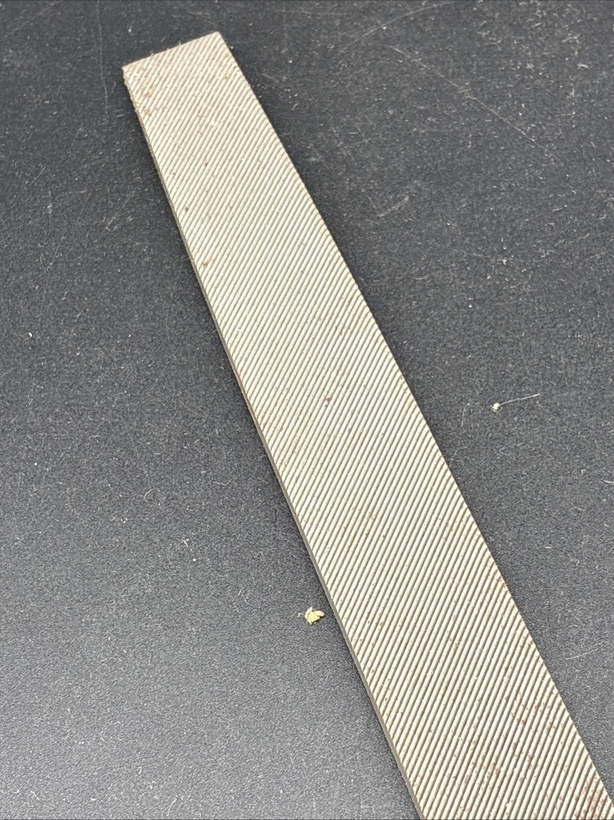 Heller NuCut Single Cut Long Flat Angle Lathe 10” File Unused With Horse Logo