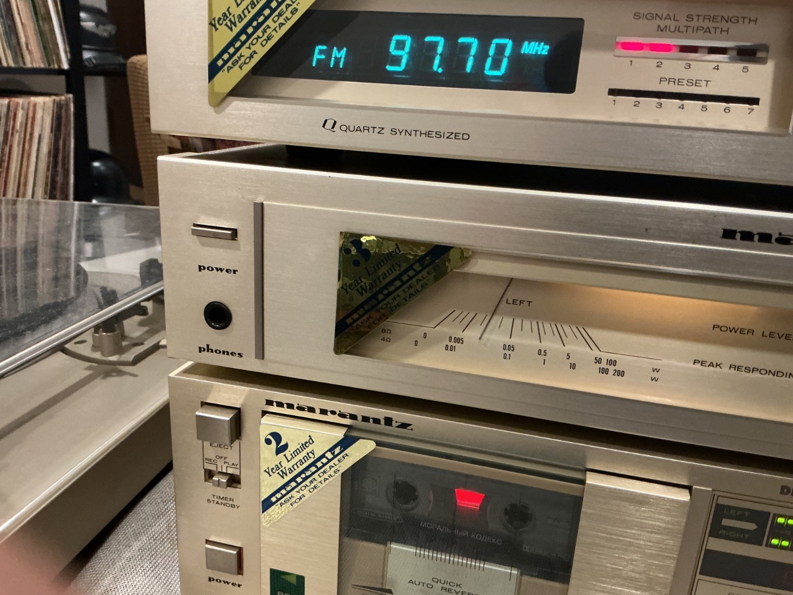 Marantz 500 Series Full System Vintage
