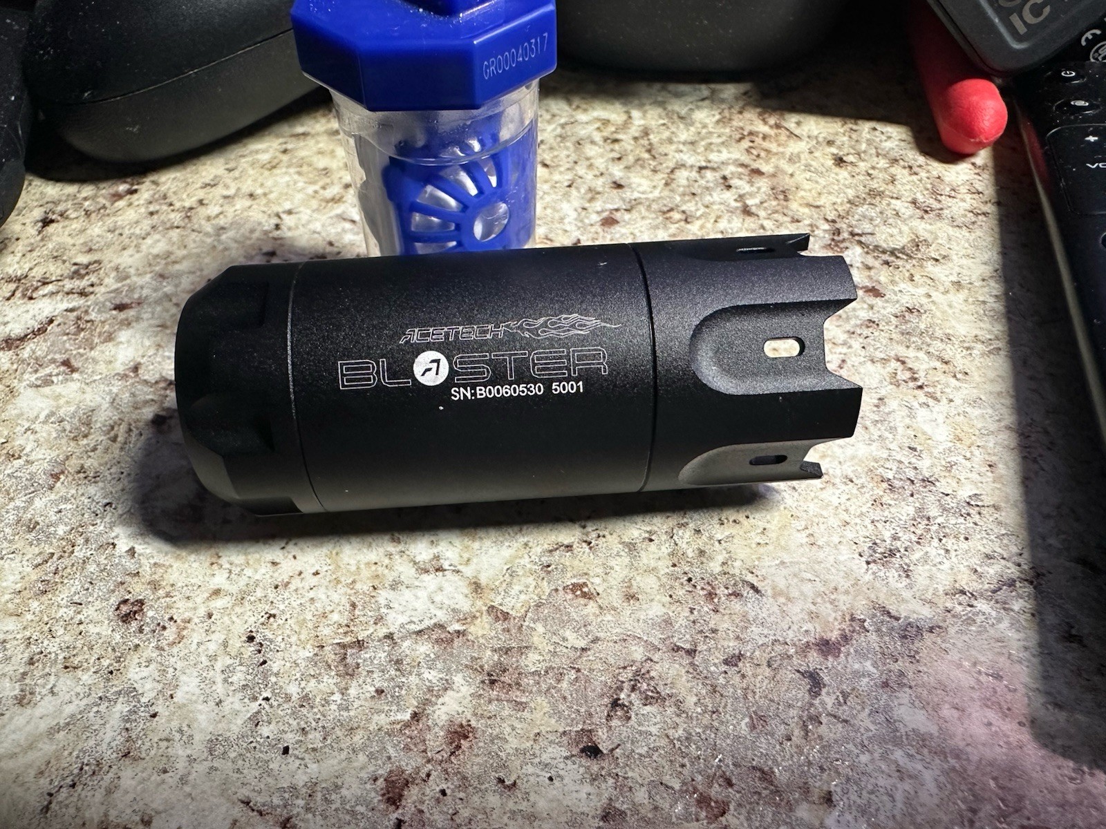 Acetech Blaster Tracer Unit - 14mm CCW - Black Airsoft