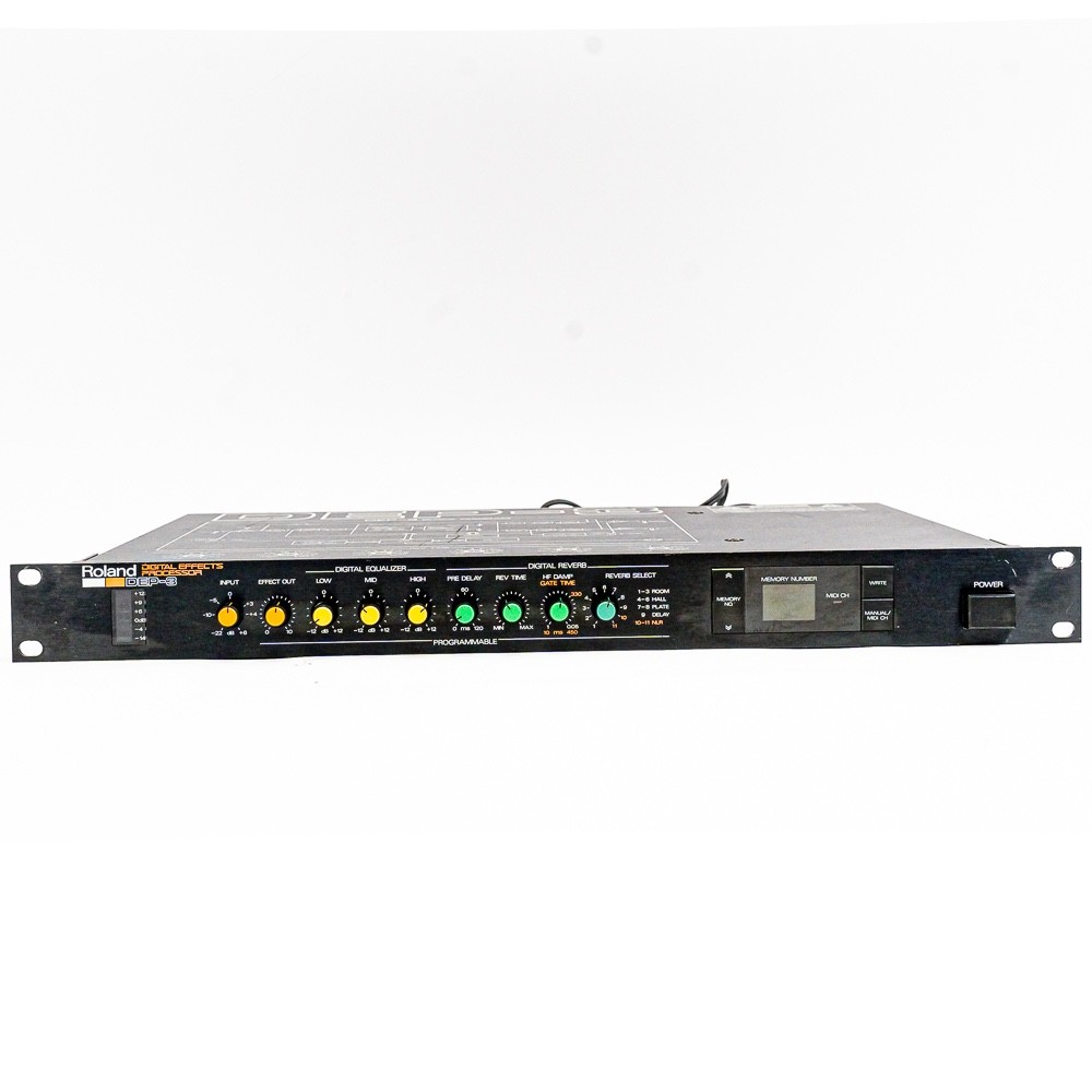 Roland DEP-3 Digital Effects Processor Rackmount Reverb Delay Vintage