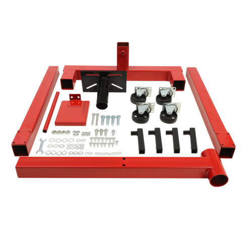 2000 LBS Folding Engine Stand Vehicle Engine Block Stand 360 Degree Head
