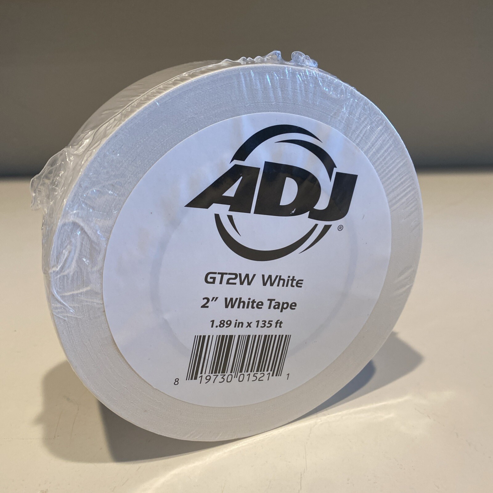 American DJ GT2W 2" X 45 Yards Cable Tack Down Labeling Gaffers Low Residue Tape