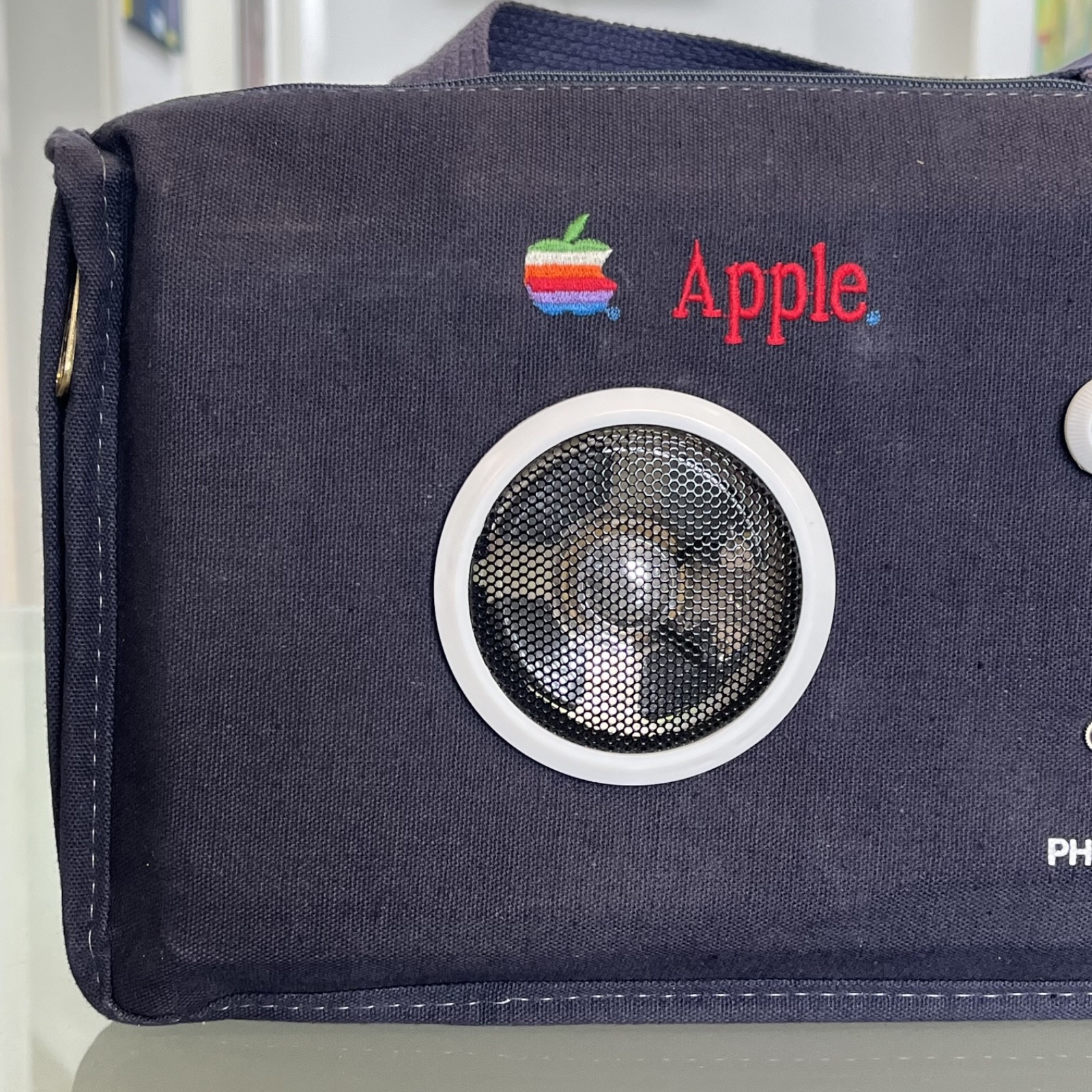 Vintage 1980s Apple Cooler Speaker