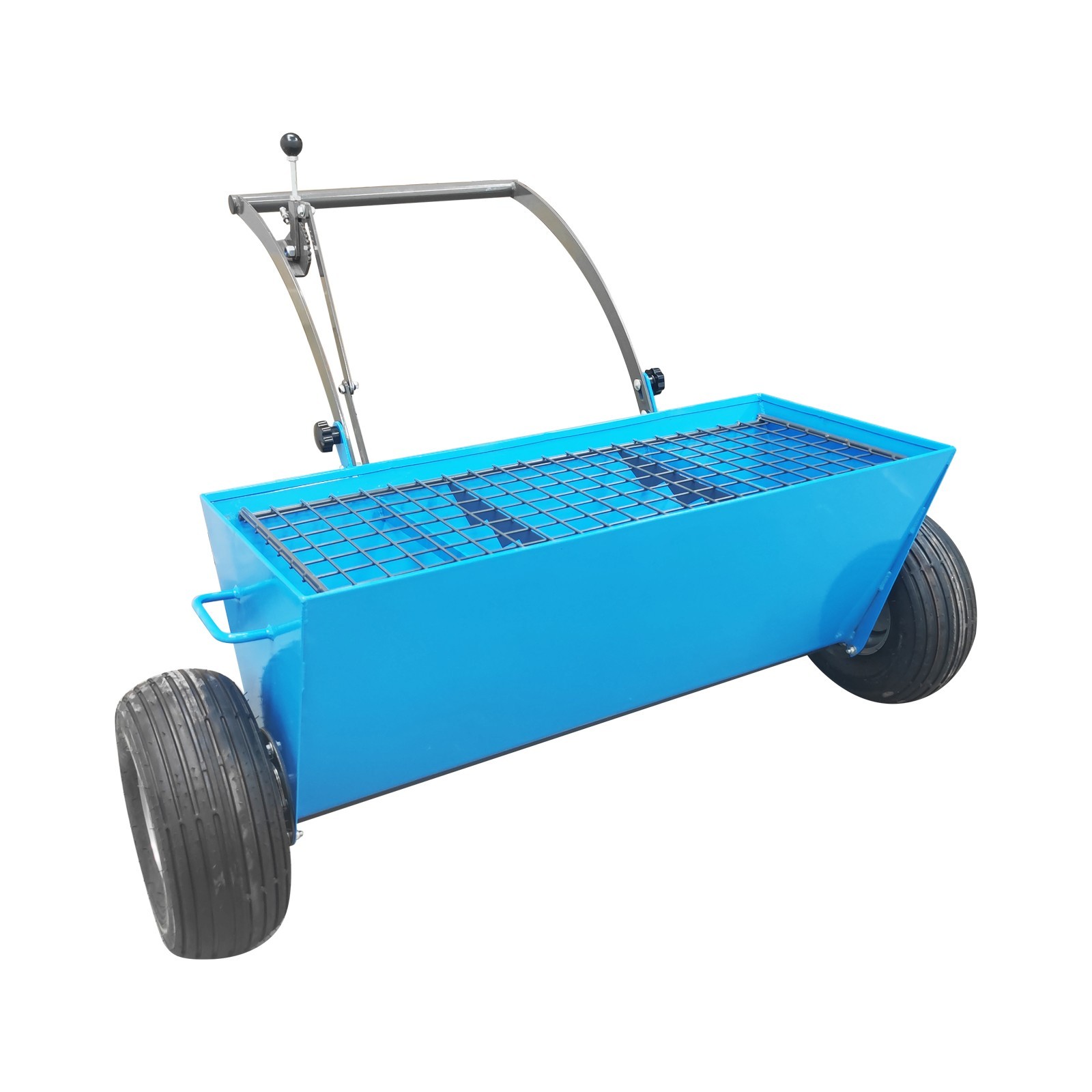 Hand-pushed Corundum Spreader with Large-Capacity Hopper for Floor Construction