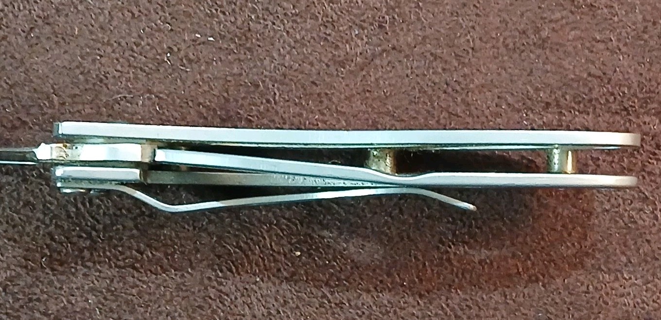 Vtg Small 2" Appalachian Trail Skeleton Single Blade Folding Knife