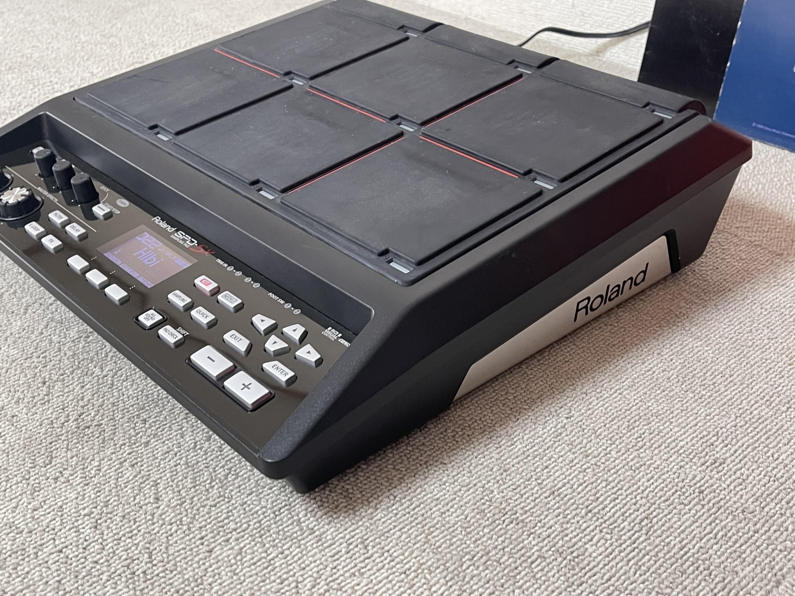 Roland SPD-SX Sampling Pad 9-Pad Digital Percussion MIDI USB Tested Working