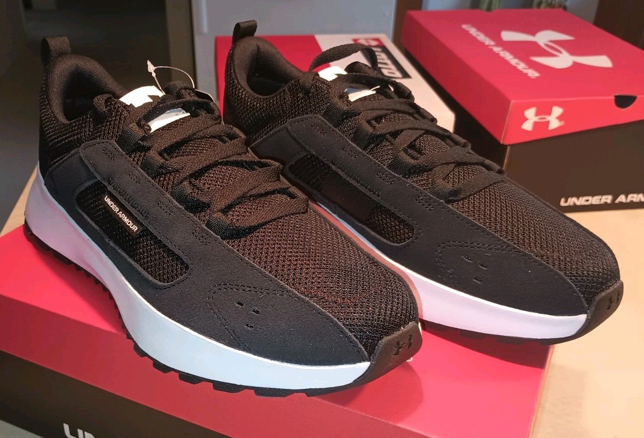 Men's UNDER ARMOUR - Street Mirage Athletic Shoes, Blk/Wht - SZ 10, NIB $70 MSRP