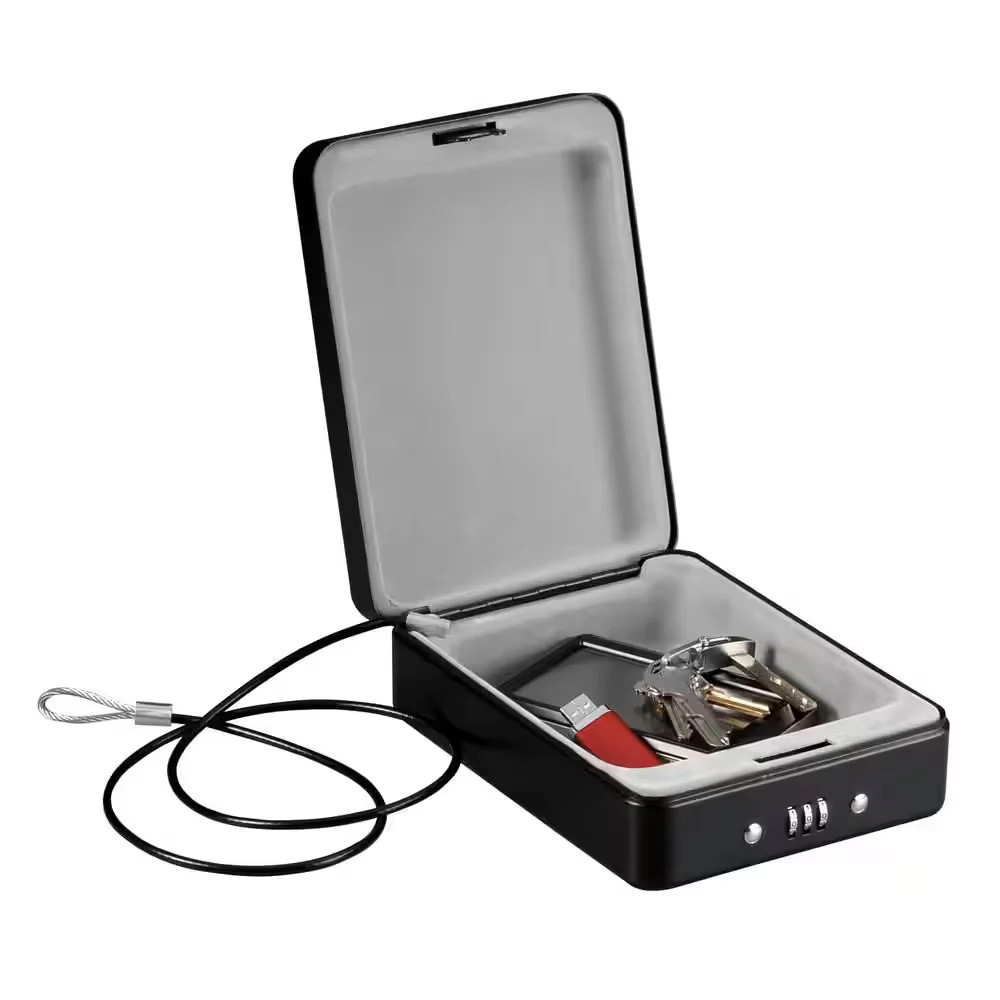 SentrySafe P005C 0.05 cu ft Portable Combination Safe Box Home Security