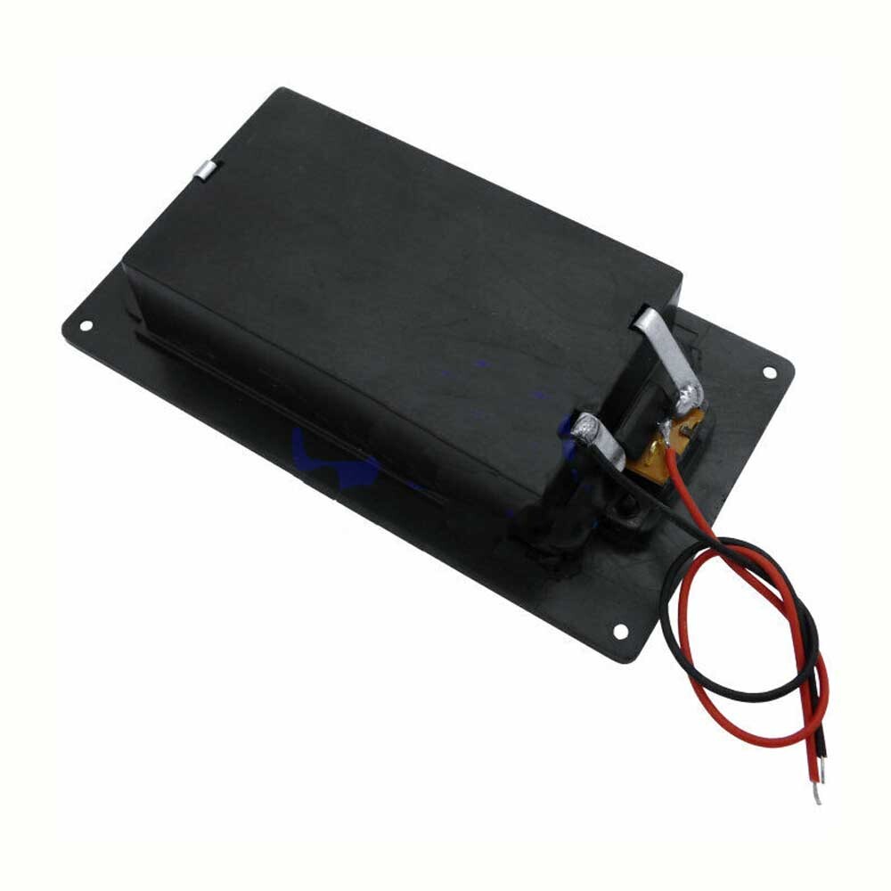 8PCS Twin/2X/Two AA Panel Mount Battery Holder Case Box 3V w/Power Switch & Wire
