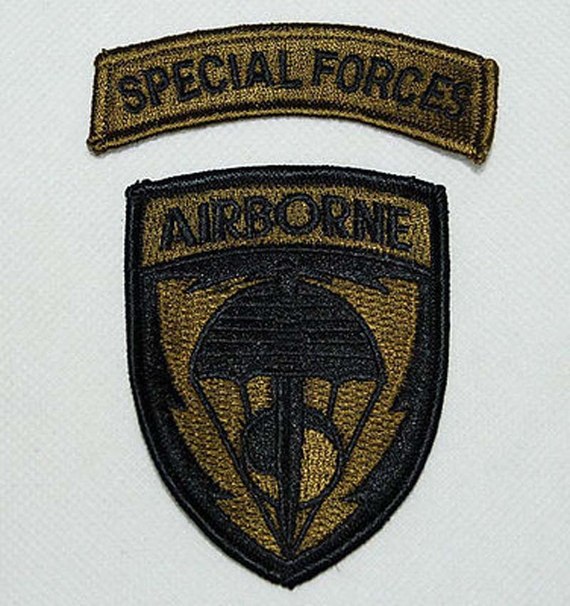US United States Special Forces Airborne Embroidered Military Patch
