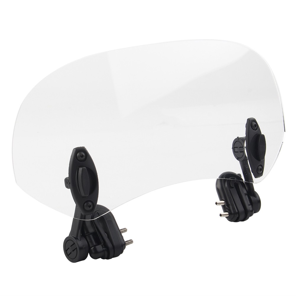 Clip-On Windshield Extension Spoiler Windscreen Deflector Motor Universal US