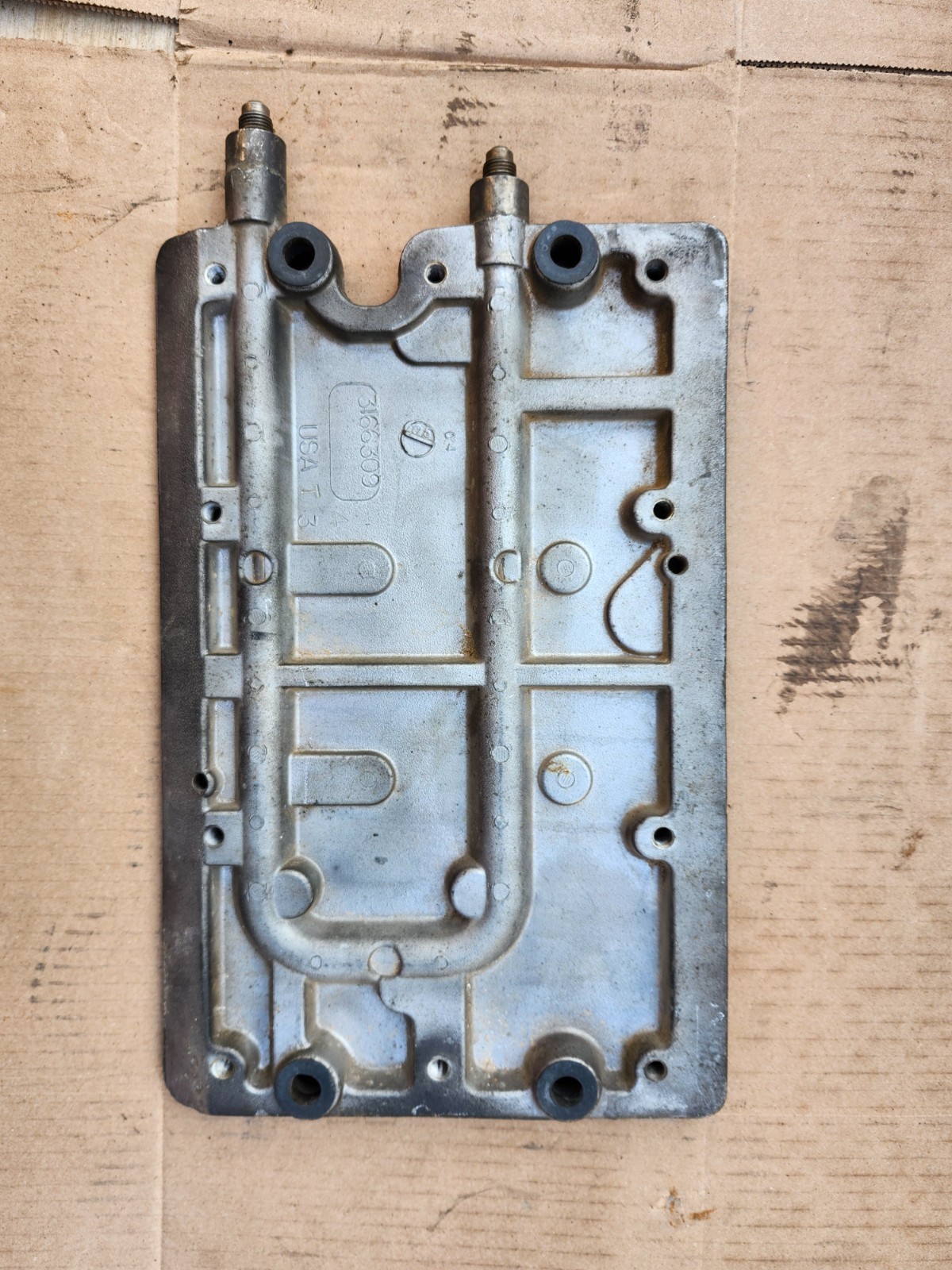 OEM Cummins ISM ECM Cooling Plate 3166309