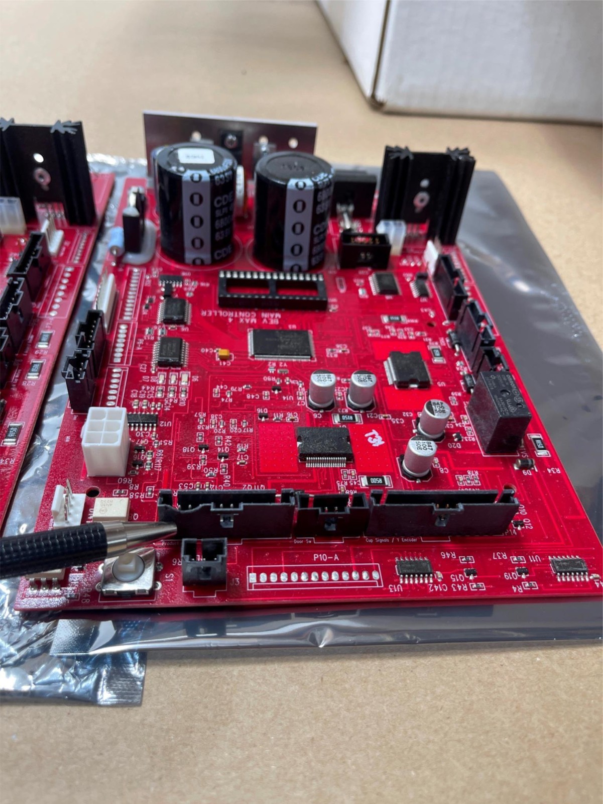 3x Lot Dixie Narco BevMax 4 Soda Machine Main Controller Board DN5800 Coke AS-IS