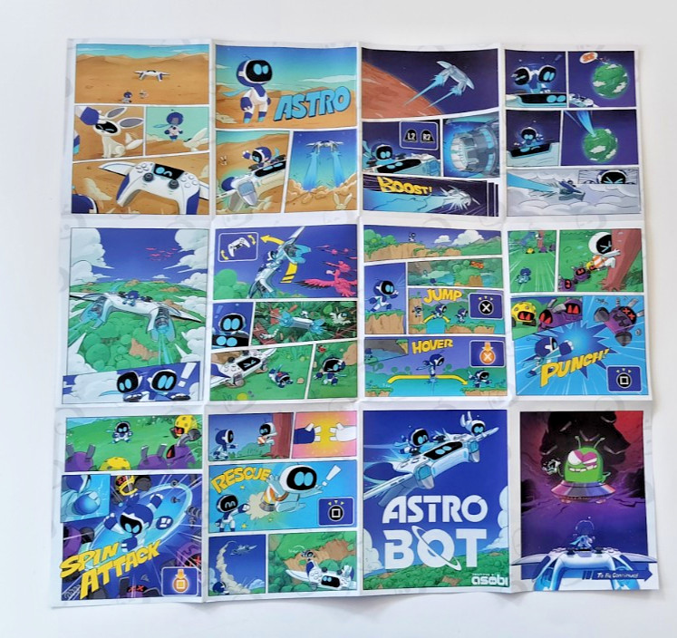 Astrobot Poster - NEW - ORIGINAL OEM - 2 Sided Comic
