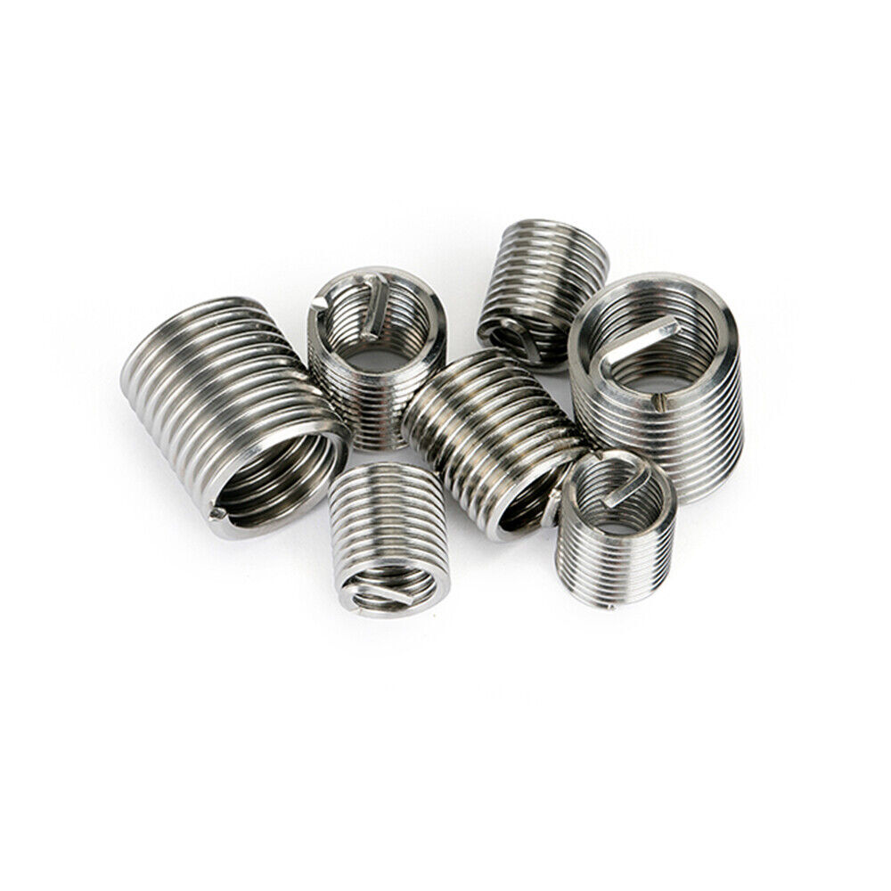 US Stock 50pcs M4 x 0.7 x 1D Thread Insert 304SS Wire Insert Thread Repair
