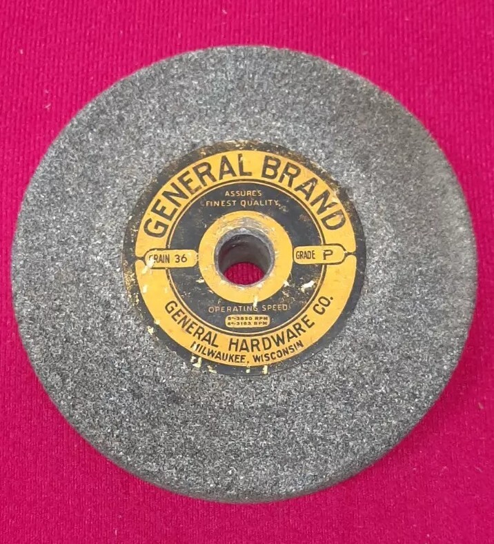 General Hardware 36 Grain 6 Inch Grinding Wheel