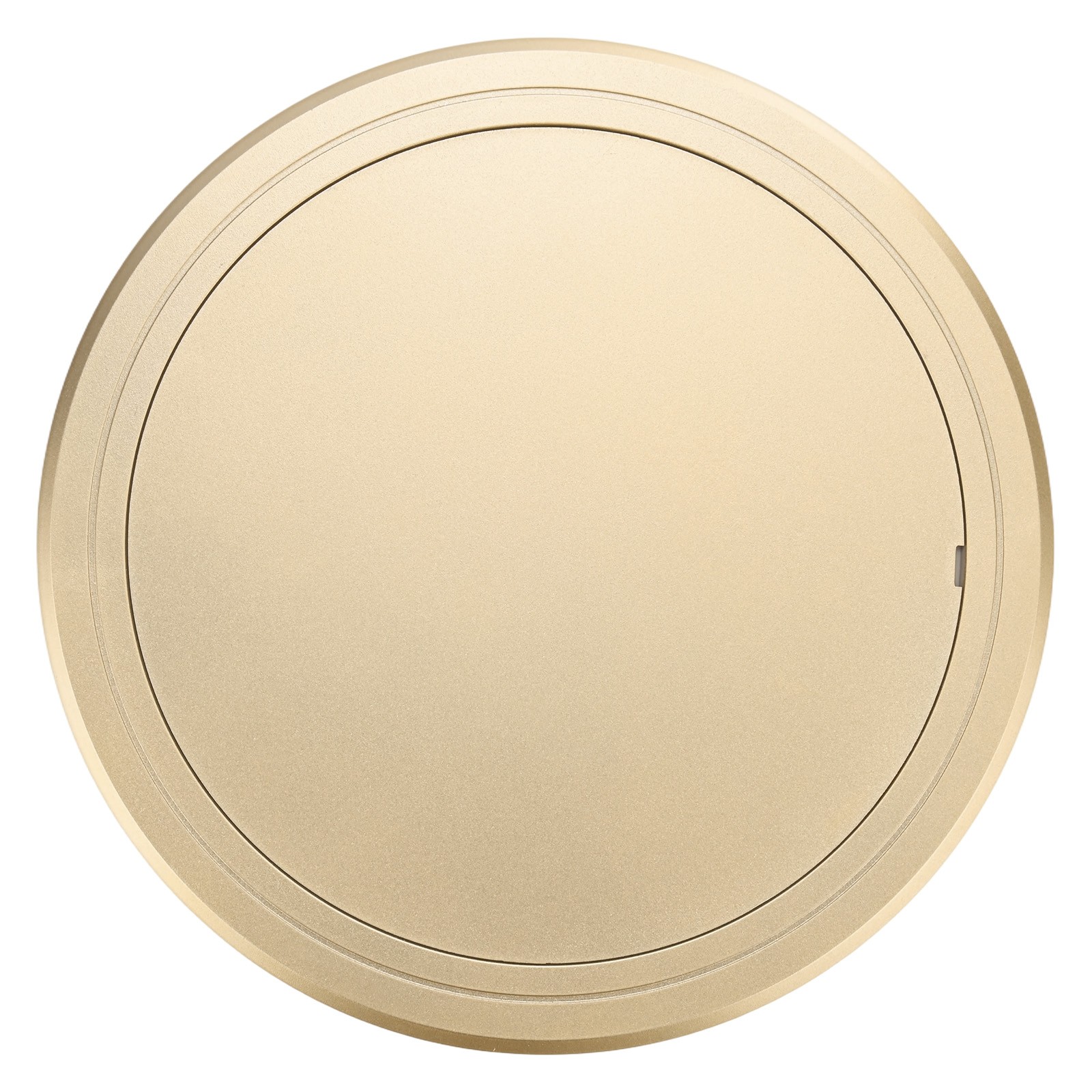 1-Pack Access Panel for Drywall, 8x8 Inch Round Plastic Removable [Gold Tone]