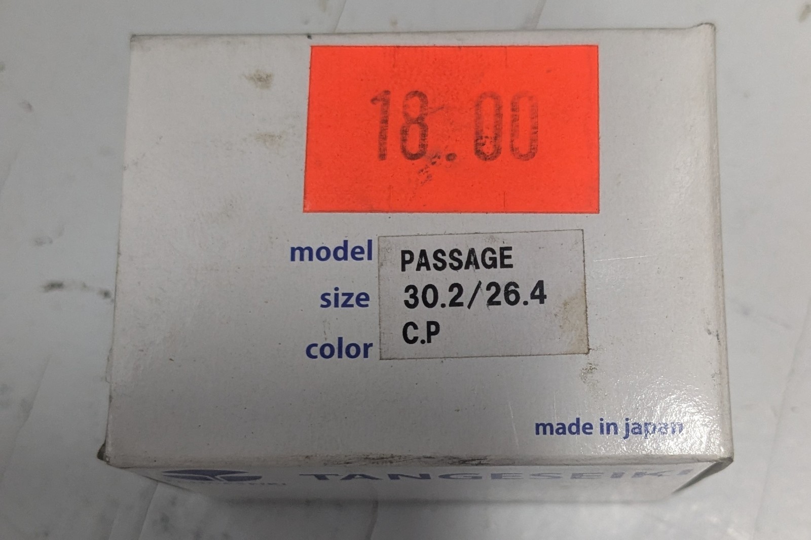 Tange Seiki New Passage EC30 Headset - 30.2/26.4 -