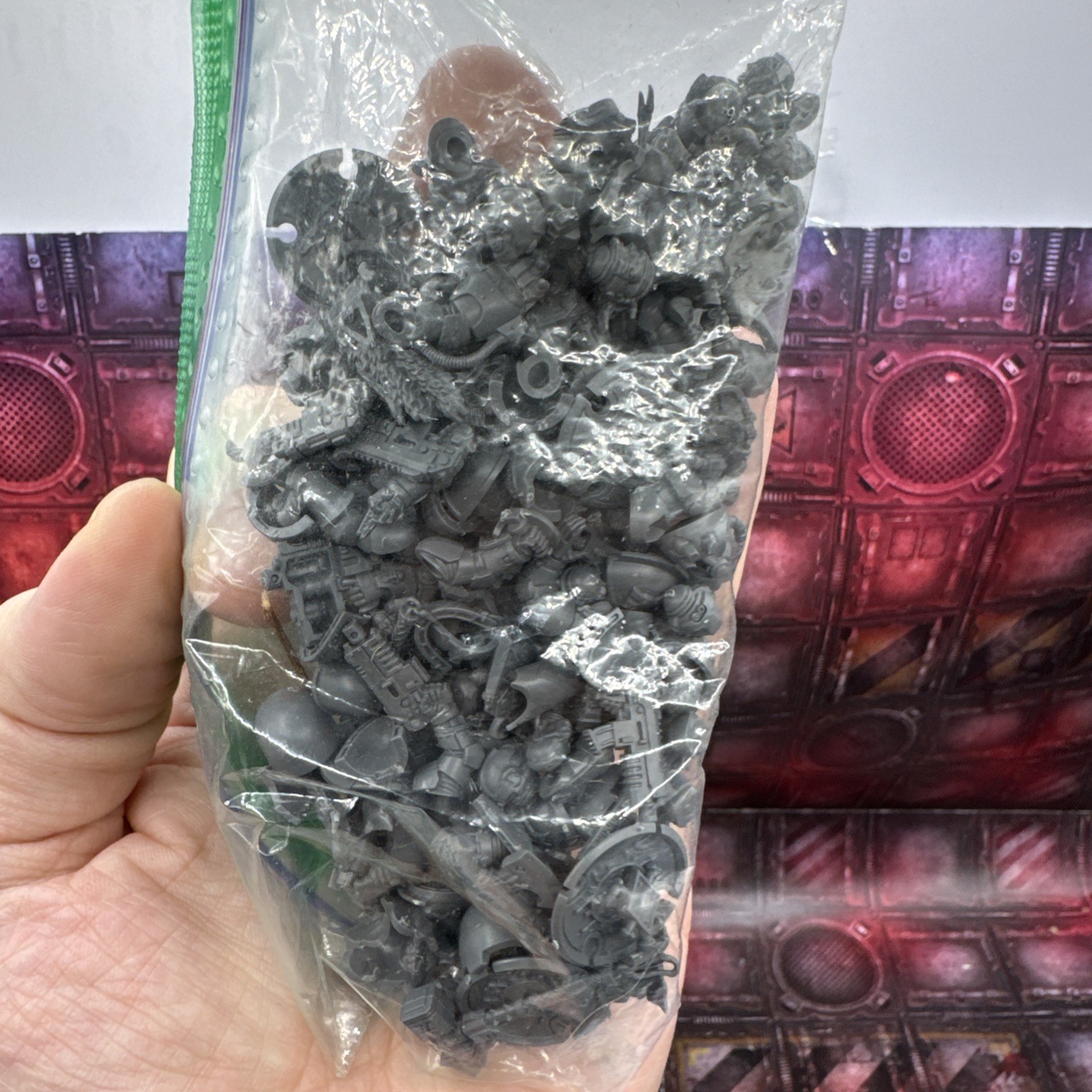 Warhammer 40K Painted Space Marine Bits Primaris Firstborn Space Wolves Kt776