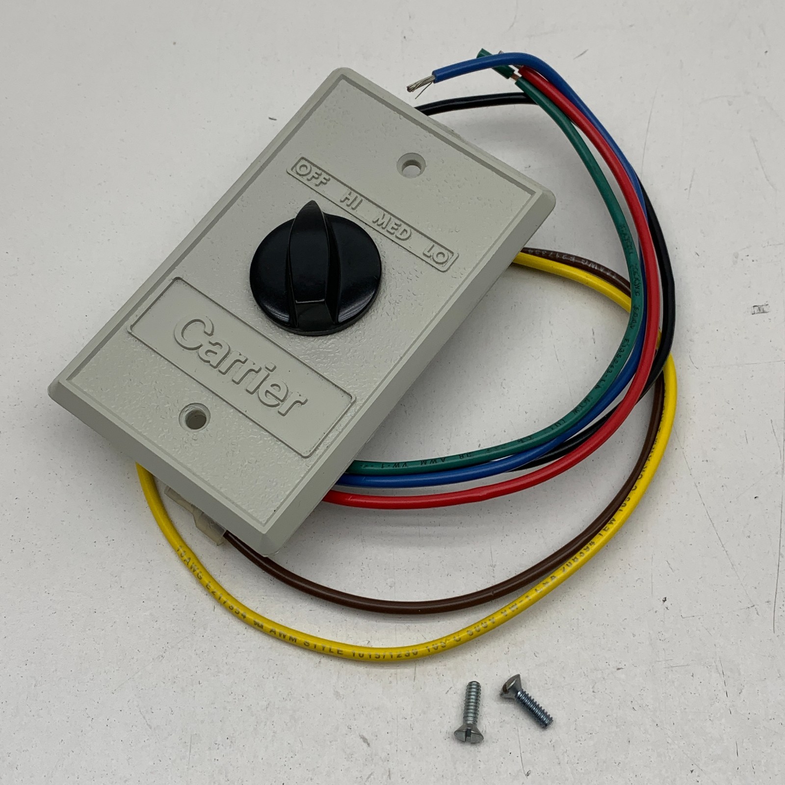 Carrier F800-00003702 " OFF HI MED LO " Fan Switch DPA-289731